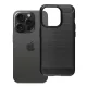 iPhone 16 Pro szilikon tok, hátlaptok, telefon tok, karbon mintás, fekete, Carbon case