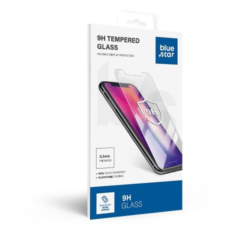 Realme GT6 5G üvegfólia, tempered glass, előlapi, edzett, Bluestar (keskeny)