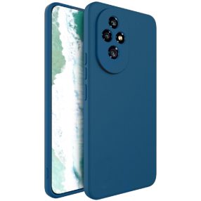   Honor 200 5G szilikon tok, telefon tok, hátlaptok, matt, kék, Matt case