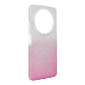   Xiaomi Redmi A3 4G szilikon tok, hátlaptok, telefon tok, csillámos, pink-ezüst, Shining Case