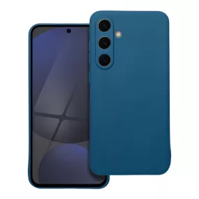   Samsung Galaxy S24 FE 5G szilikon tok, telefon tok, hátlaptok, matt, kék, Matt case