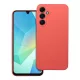 Samsung Galaxy A16 4G / A16 5G szilikon tok, hátlaptok, telefon tok, velúr belsővel, matt, barack színű, Silicone