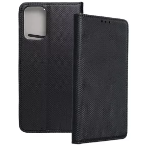   Motorola Moto G35 5G könyvtok, fliptok, telefon tok, bankkártyatartós, mágneszáras, fekete, Smart Case book