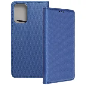   Motorola Moto G35 5G könyvtok, fliptok, telefon tok, bankkártyatartós, mágneszáras, sötétkék, Smart Case book