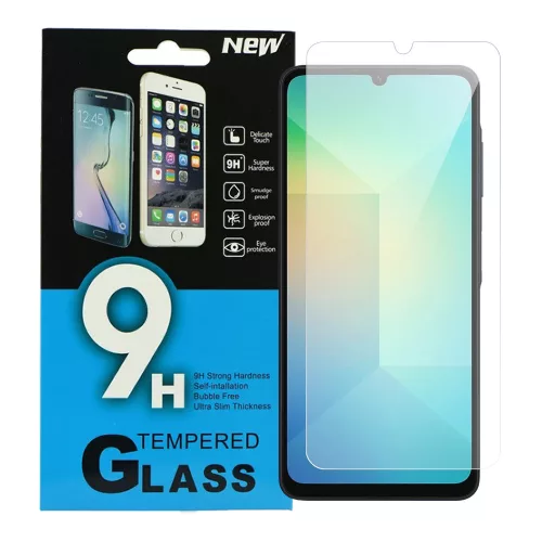 Samsung Galaxy A06 üvegfólia, tempered glass, előlapi, edzett