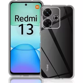   Xiaomi Redmi 13 4G / Poco M6 4G szilikon tok, hátlaptok, telefon tok, vastag, átlátszó, kamera védelemmel, 2mm, Clear case