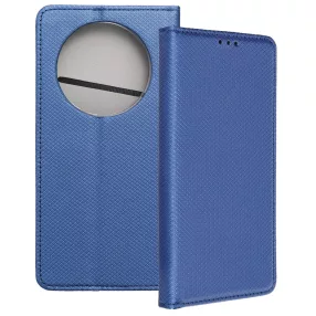   Xiaomi Redmi 14C / Redmi A4 / Poco C75 könyvtok, fliptok, telefon tok, bankkártyatartós, mágneszáras, sötétkék, Smart Case book