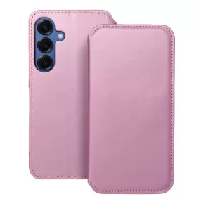   Samsung Galaxy S25 Plus 5G (S25+ 5G) könyvtok, fliptok, telefon tok, bankkártyatartós, mágneszáras, rózsaszín, Dual Pocket