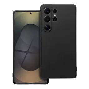   Samsung Galaxy S25 Ultra 5G szilikon tok, telefon tok, hátlaptok, matt, fekete, Matt case