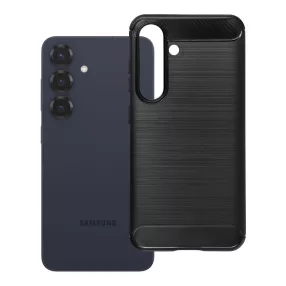   Samsung Galaxy S25 Plus 5G (S25+ 5G) szilikon tok, hátlaptok, telefon tok, karbon mintás, fekete, Carbon case