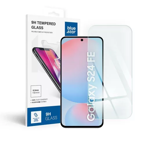 Samsung Galaxy S24 FE 5G üvegfólia, tempered glass, előlapi, edzett, Bluestar