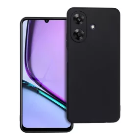   Realme Note 60 szilikon tok, telefon tok, hátlaptok, matt, fekete, Matt case