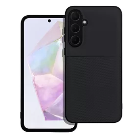   Samsung Galaxy A36 5G hátlap tok, telefon tok, stílusos, prémium, fekete, Noble Case