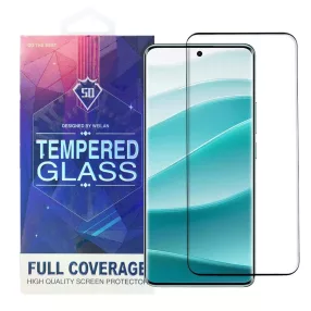   Xiaomi Redmi Note 14 Pro 4G/5G / Poco X7 5G üvegfólia, tempered glass, előlapi, 5D, edzett, hajlított, fekete kerettel