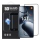 Xiaomi 14T 5G / 14T Pro 5G üvegfólia, tempered glass, előlapi, 5D, edzett, hajlított, fekete kerettel
