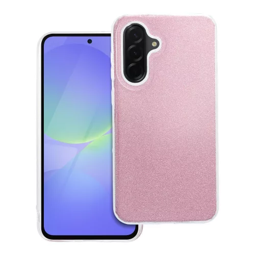 Samsung Galaxy A36 5G szilikon tok, hátlaptok, telefon tok, csillámos, pink, Shining Case
