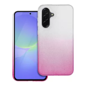   Samsung Galaxy A36 5G szilikon tok, hátlaptok, telefon tok, csillámos, pink-ezüst, Shining Case