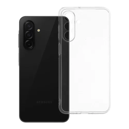 Samsung Galaxy A26 5G szilikon tok, hátlaptok, telefon tok, vastag, kamera védelemmel, átlátszó, 2mm, BOX