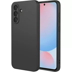   Samsung Galaxy A56 5G szilikon tok, telefon tok, hátlaptok, matt, fekete, Matt case