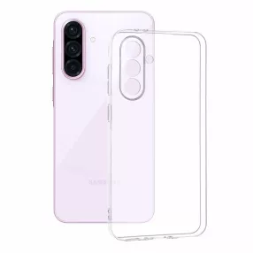   Samsung Galaxy A56 5G szilikon tok, hátlaptok, telefon tok, vastag, átlátszó, kamera védelemmel, 2mm, BOX