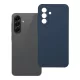 Samsung Galaxy A56 5G szilikon tok, hátlaptok, telefon tok, velúr belsővel, matt, kék, Silicone