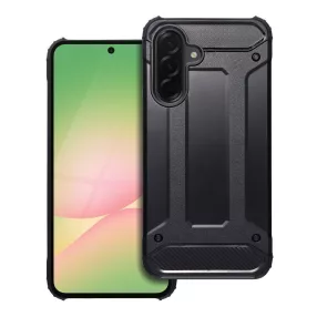   Samsung Galaxy A56 5G hátlap tok, telefon tok, ütésálló, fekete, Armor