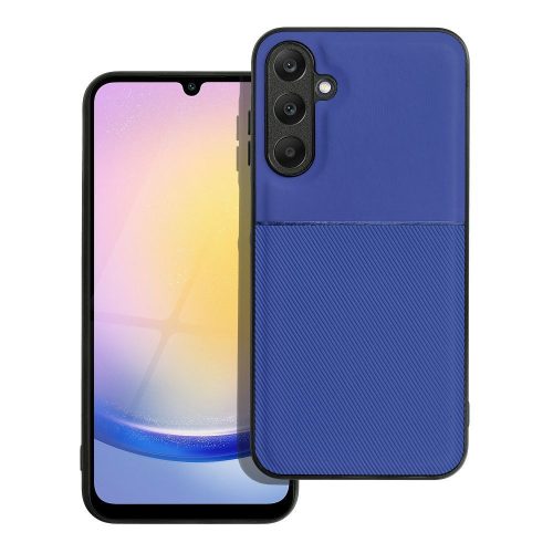 Samsung Galaxy A26 5G hátlap tok, telefon tok, stílusos, prémium, kék, Noble Case