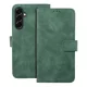 Samsung Galaxy A26 5G könyvtok, fliptok, telefon tok, bankkártyatartós, mágneszáras, zöld, Tender Book