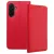 Samsung Galaxy A56 5G könyvtok, fliptok, telefon tok, bankkártyatartós, mágneszáras, piros, Smart Case book
