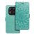 Xiaomi Redmi Note 14 Pro 5G / Redmi Note 14 Pro Plus 5G könyvtok, fliptok, telefon tok, mágneszáras, bankkártyatartós, mandala mintás, zöld, Forcell Mezzo