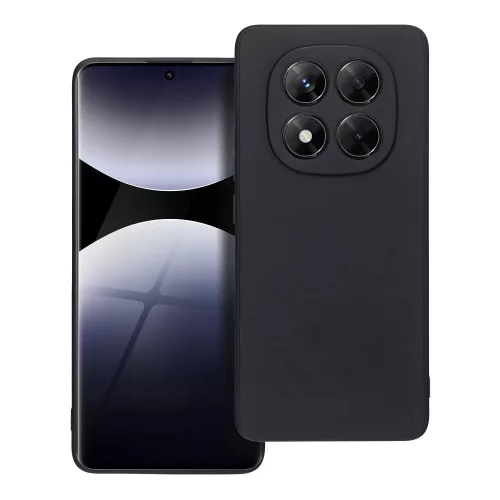 Xiaomi Redmi Note 14 Pro Plus 5G szilikon tok, telefon tok, hátlaptok, matt, fekete, Matt case