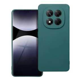   Xiaomi Redmi Note 14 Pro Plus 5G szilikon tok, telefon tok, hátlaptok, matt, zöld, Matt case