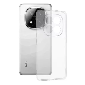   Xiaomi Redmi Note 14 Pro 5G / Redmi Note 14 Pro Plus 5G szilikon tok, hátlaptok, telefon tok, kamera védelemmel, átlátszó, 2mm, Clear