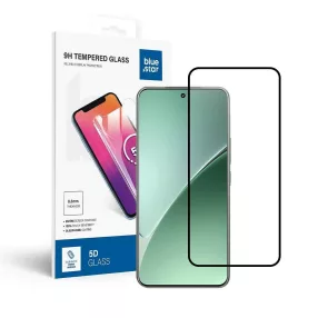   Xiaomi 15 5G üvegfólia, tempered glass, előlapi, 5D, edzett, hajlított, fekete kerettel, Bluestar