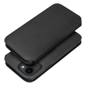   Xiaomi Redmi Note 14 Pro 5G / Redmi Note 14 Pro Plus 5G könyvtok, fliptok, telefon tok, bankkártyatartós, mágneszáras, fekete, Dual Pocket