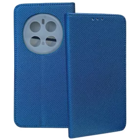   Honor Magic7 Pro 5G könyvtok, fliptok, telefon tok, bankkártyatartós, mágneszáras, sötétkék, Smart Case book