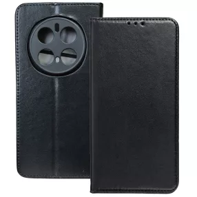   Honor Magic7 Pro 5G könyvtok, fliptok, telefon tok, bankkártyatartós, mágneszáras, fekete, Smart Magneto