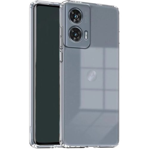 Motorola Edge 50 Fusion 5G szilikon tok, telefon tok, hátlaptok, átlátszó, vastag, 2mm, Clear Case