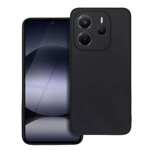 Xiaomi Redmi Note 14 4G szilikon tok, telefon tok, hátlaptok, matt, fekete, Matt case