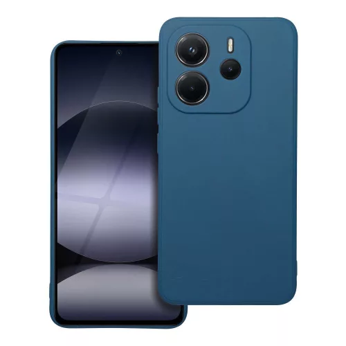 Xiaomi Redmi Note 14 4G szilikon tok, telefon tok, hátlaptok, matt, kék, Matt case