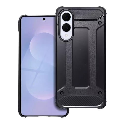 Samsung Galaxy S25 Edge 5G hátlap tok, telefon tok, ütésálló, fekete, Armor