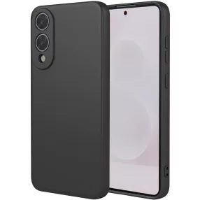   Samsung Galaxy S25 Edge 5G szilikon tok, telefon tok, hátlaptok, matt, fekete, Matt case