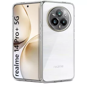   Realme 14 Pro Plus 5G szilikon tok, hátlaptok, telefon tok, vékony, átlátszó, kamera védelemmel, 0.5mm