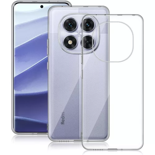 Xiaomi Poco X7 5G szilikon tok, hátlaptok, telefon tok, vékony, átlátszó, 0.5mm