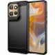 Motorola Edge 50 Neo 5G / Edge 60 Neo 5G szilikon tok, hátlaptok, telefon tok, karbon mintás, fekete, Carbon case