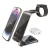 3 az 1-ben vezeték nélküli töltő 15W telefonhoz, Apple Watchhoz és vezeték nélküli fülhallgatóhoz, USB-C, fekete – Forcell F-Energy Simply Charge