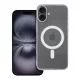 iPhone 16 Plus Clear MagSafe szilikon tok – 2 mm vastag, átlátszó hátlaptok, kamera védelemmel