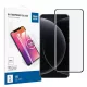Xiaomi 15 Ultra 5G üvegfólia, tempered glass, előlapi, 5D, edzett, hajlított, fekete kerettel, Bluestar