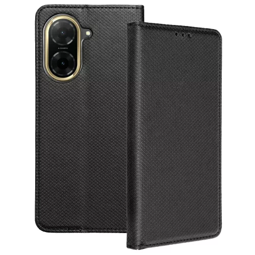 Xiaomi Redmi A5 4G könyvtok, fliptok, telefon tok, bankkártyatartós, mágneszáras, fekete, Smart Case book