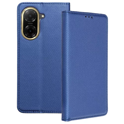 Xiaomi Redmi A5 4G könyvtok, fliptok, telefon tok, bankkártyatartós, mágneszáras, sötétkék, Smart Case book